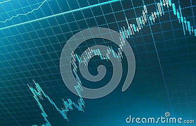 Growing business graph with rising up trend. World economics graph. Stock exchange graph. Stock Photo