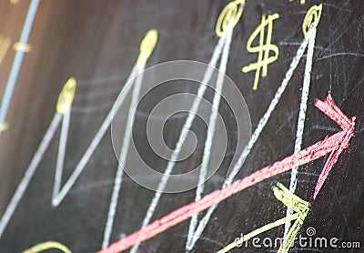 Growing business success Stock Photo