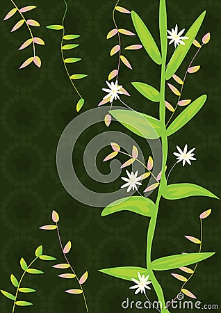 Growing Tree_eps Vector Illustration