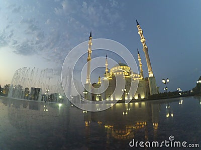 Grozny city in Chechnya Stock Photo