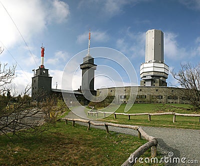 GroÃŸer Feldberg, Germany Stock Photo