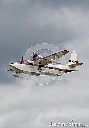Grumman seaplane flying boat Editorial Stock Photo