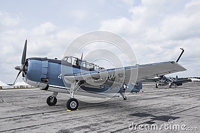 Grumman TBM -3 Avenger Editorial Stock Photo