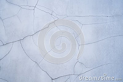 Grundge grey wall background with crack lines for background and concept ideas Stock Photo