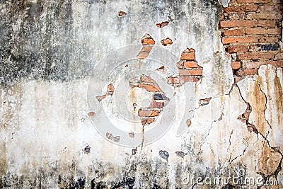 Grung wall background, red brick wall Stock Photo