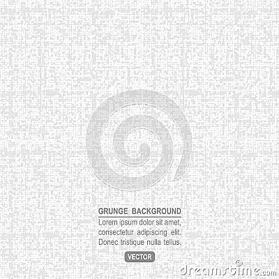 Grunge background in small gray cells. Vector Illustration