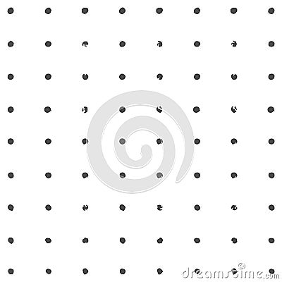 Grunge Black and White Distress Texture . Cartoon Illustration