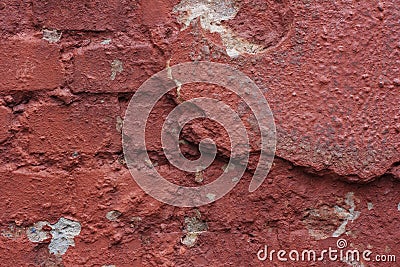 grunge brick wall, highly detailed textured background Stock Photo