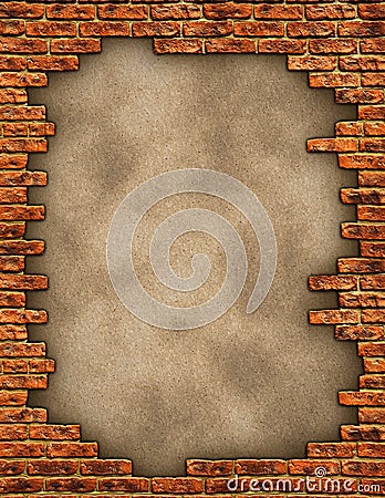 Grunge brick wall texture Stock Photo