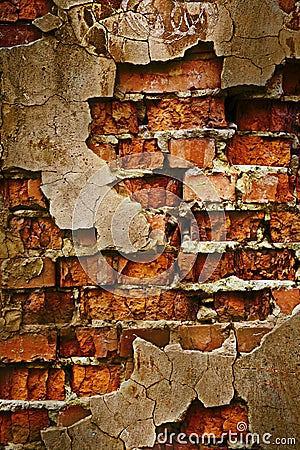 Grunge brick wall texture Stock Photo