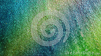 Embossed acrylic paint. Digital art sheet. Shimmery colors. Decorative paper for crafts, card, poster Stock Photo