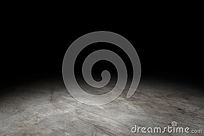 Grunge concrete floor texture perspective background for display or montage of product,Mock up template for your design Stock Photo