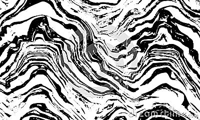 Grunge detailed black abstract texture. Vector Illustration