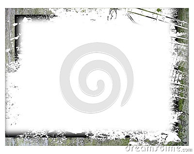 Grunge Frame Stock Photo