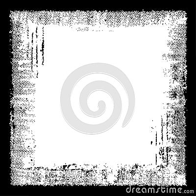 Grunge frame. Vector Illustration