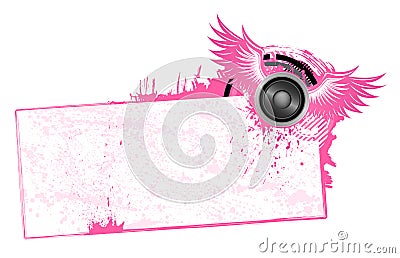 Grunge frame Vector Illustration