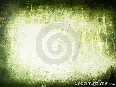 Grunge green textured surface background Stock Photo