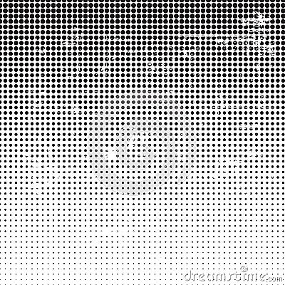 Grunge halftone dotted background Vector Illustration