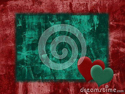 Grunge love background Stock Photo