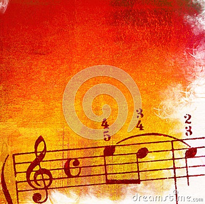 Grunge melody textures and backgrounds Stock Photo