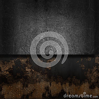 Grunge metal and rust background Stock Photo