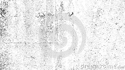 Grunge pattern. Old Concrete structure. Black white texture. Distress grain. Grungy dirty overlay Vector Illustration