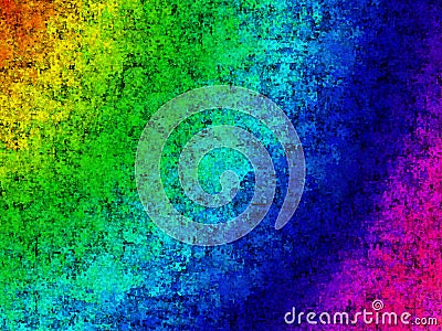 Grunge rainbow background Stock Photo