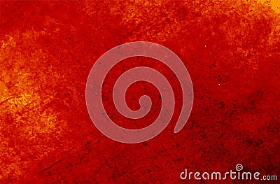 Grunge red illustration concrete wall texture background Vector Illustration