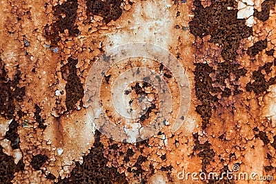 Grunge retro rusty metal texture or background Stock Photo