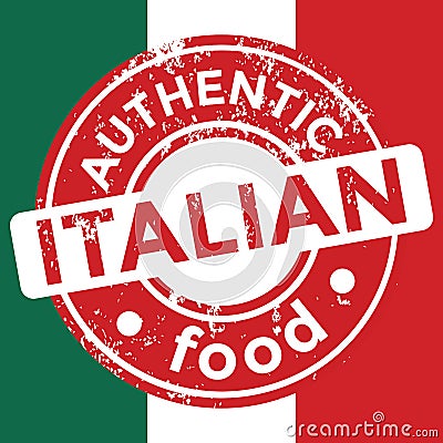 Authentic italian food Stock Photo