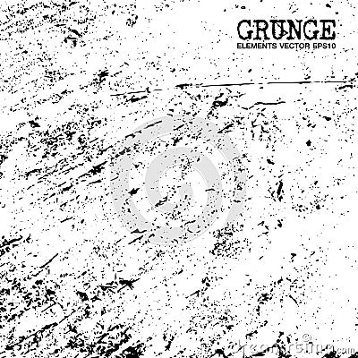 Grunge scratch elements background and texture . Vector Vector Illustration