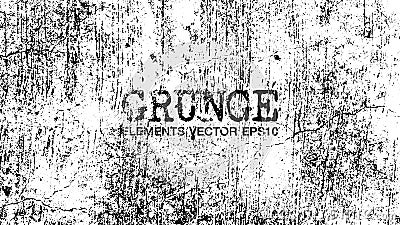 Grunge scratch elements background and texture . Vector Vector Illustration