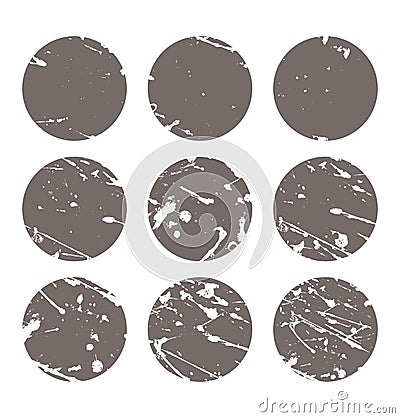 Grunge shapes Stock Photo