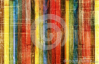 Grunge striped multicolored background Stock Photo