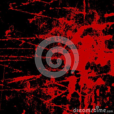 Grunge style background with blood splats Stock Photo