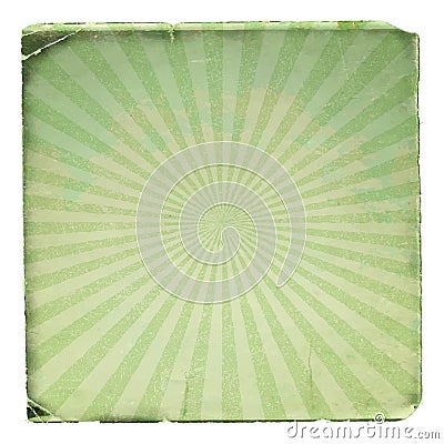 Grunge sunburst vector image Vector Illustration