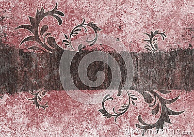 Grunge swirls Stock Photo