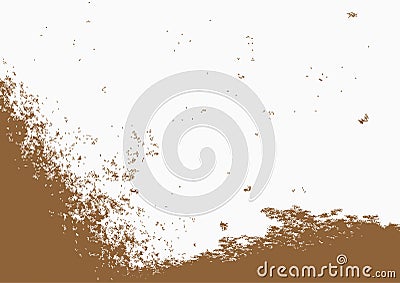 Grunge texture. Abstract background painted with a rough brush. Vector Illustration