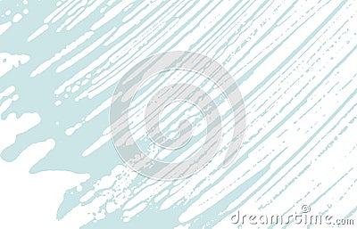 Grunge texture. Distress blue rough trace. Bewitch Vector Illustration