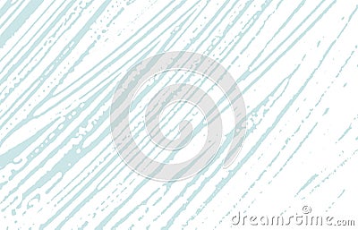 Grunge texture. Distress blue rough trace. Bewitch Vector Illustration