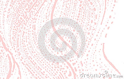 Grunge texture. Distress pink rough trace. Favorable background. Noise dirty grunge texture. Ravishi Vector Illustration