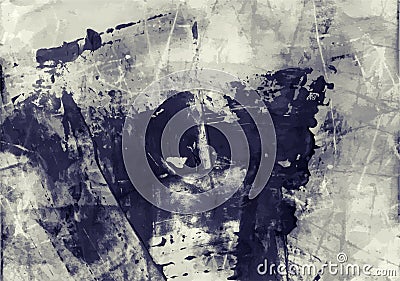 Grunge Vector Background Art Style Editable Vintage Style Retro Distressed Texture. Great Design Element Backdrop For Vector Illustration