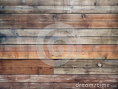 Grunge Wooden Boards Texture Collage. Various Grunge Wood Collection, Different Wooden Board Stock Photo