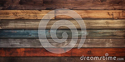 Grunge Wooden Boards Texture Collage. Various Grunge Wood Collection, Different Wooden Board Stock Photo