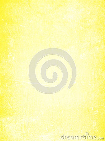 Grunge yellow distressed old dirty worn texture background Stock Photo