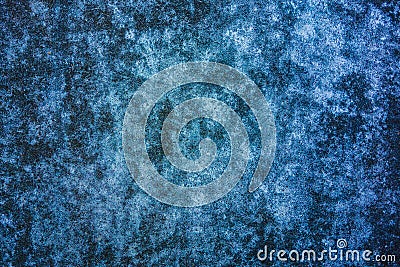 Grunge Blue Concrete Background Stock Photo