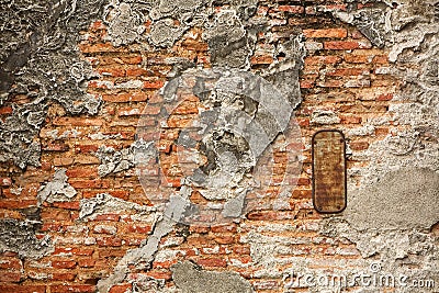 Grungy brick wall texture Stock Photo