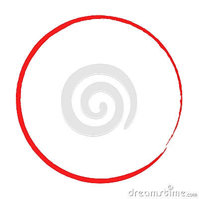 Grungy circle blob, blotch vector Vector Illustration