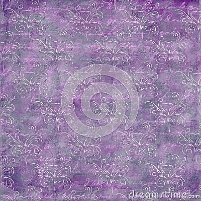 Grungy distressed amethyst background Stock Photo