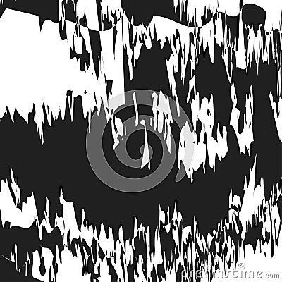Grungy textured rough, harsh texture design element Vector Illustration